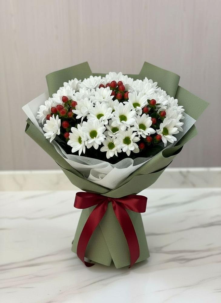 Букет цветов из: Хризантемы в Глинково