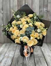 Букет цветов из:  Розы и Лизиантусы в Глинково