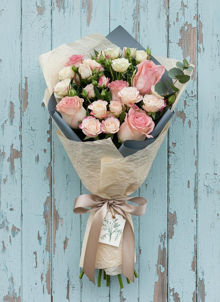 Букет цветов из: Розы в Глинково