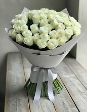 Букет 35 Белых роз в Глинково
