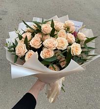 Букет Кремовые розы Латте #REPLACE_PRED# Глинково
