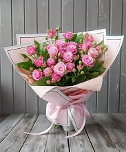 Букет Розовый кустик в Глинково