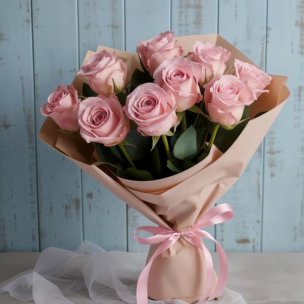 Букет цветов из: Розы в Глинково