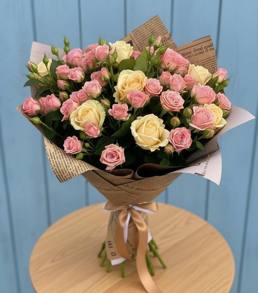 Букет цветов из: Розы в Глинково