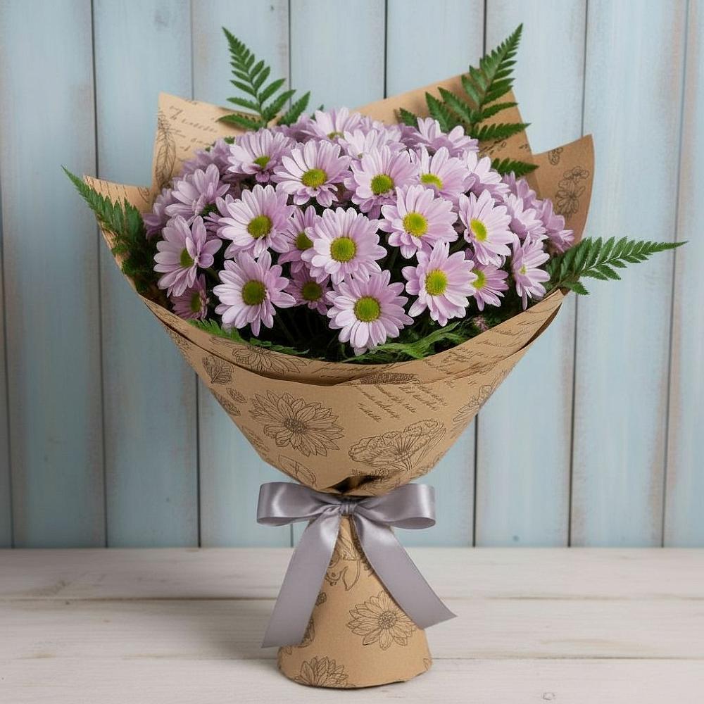Букет цветов из: Хризантемы в Глинково