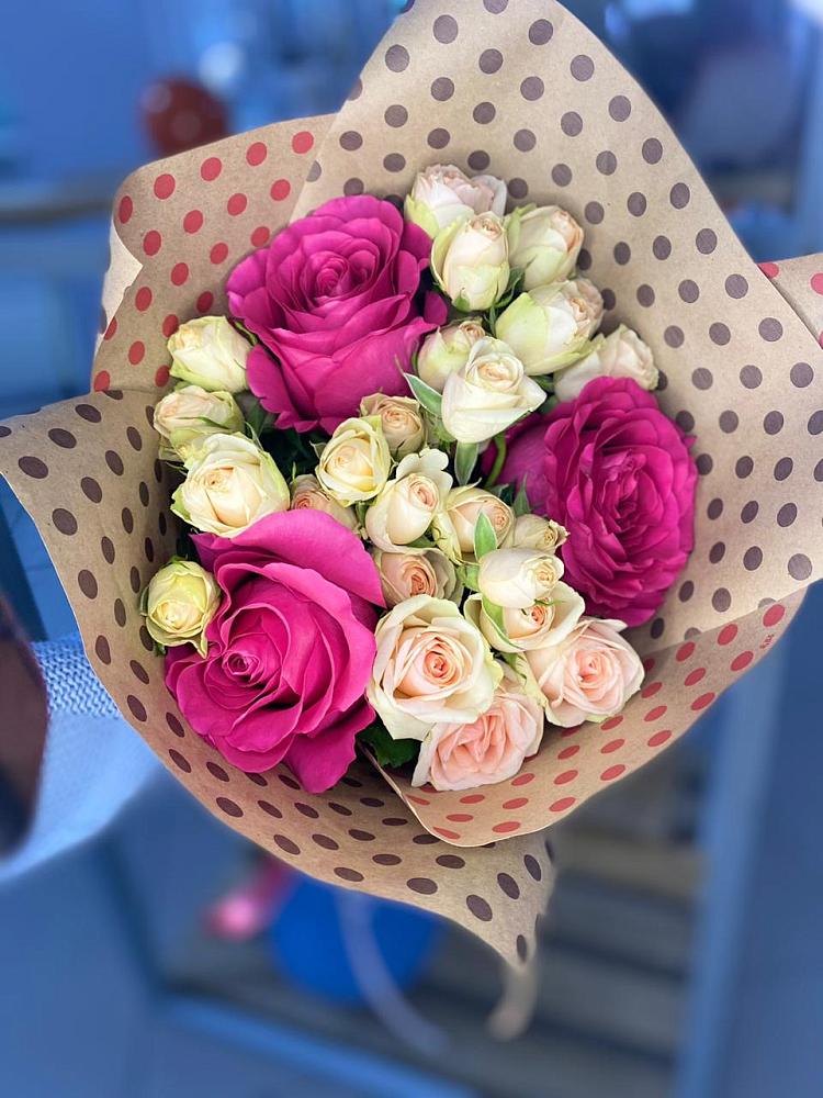 Букет цветов из: Розы в Глинково