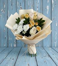 Букет цветов из:  Розы и Хризантемы #REPLACE_PRED# Глинково