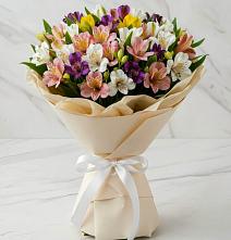 Букет цветов из:  Альстромерии в Глинково