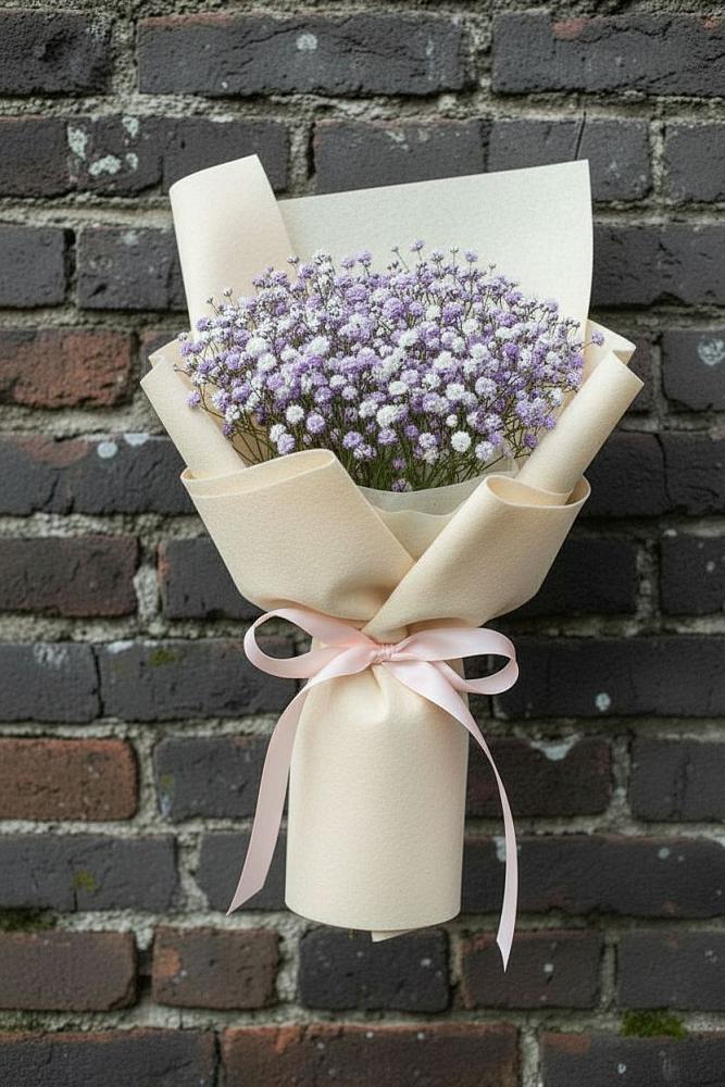 Букет цветов из: Гипсофила в Глинково