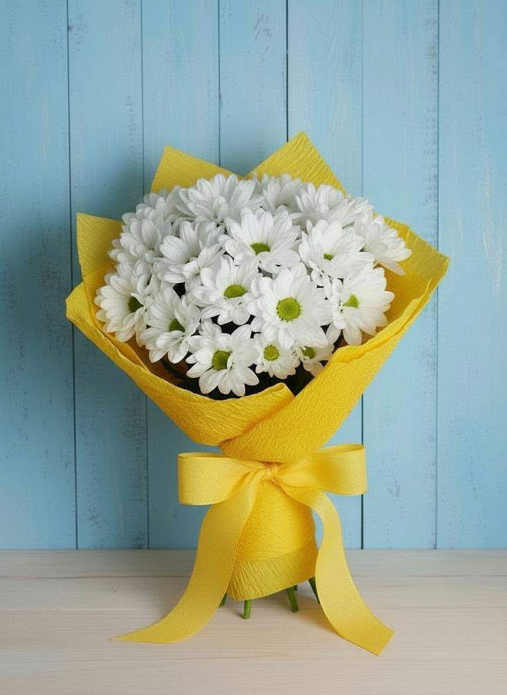 Букет цветов из: Хризантемы в Глинково