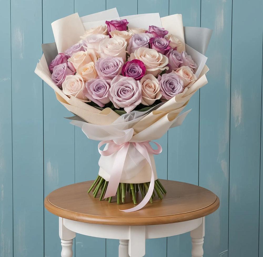 Букет цветов из: Розы в Глинково