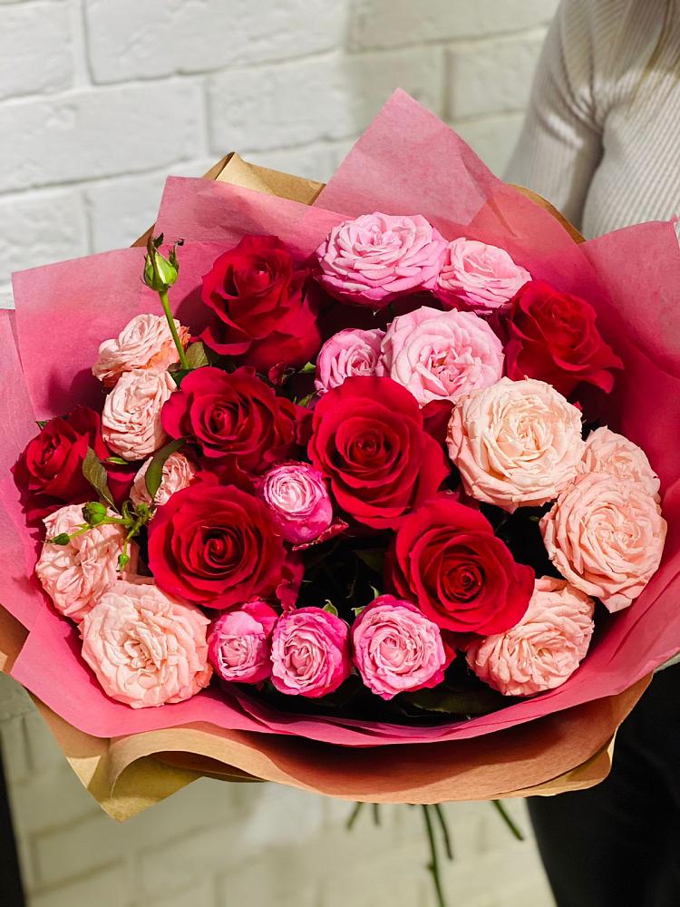 Букет цветов из: Розы в Глинково