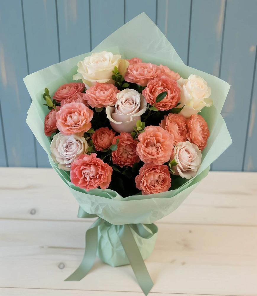 Букет цветов из: Розы в Глинково