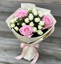 Букет цветов из:  Розы в Глинково