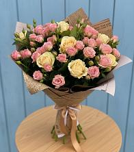 Букет цветов из:  Розы в Глинково