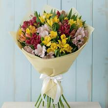 Букет цветов из:  Альстромерии в Глинково