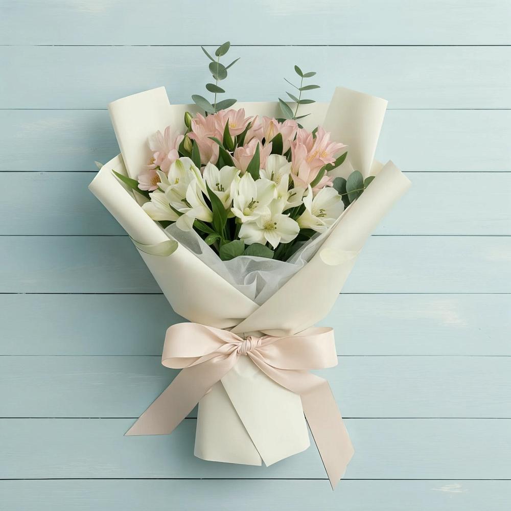 Букет цветов из: Альстромерии в Глинково