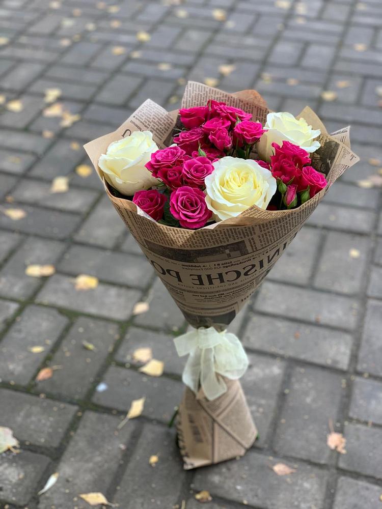 Букет цветов из: Розы в Глинково