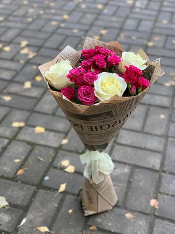 Букет цветов из: Розы в Глинково