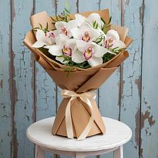 Букет цветов из:  Орхидеи и Розы в Глинково